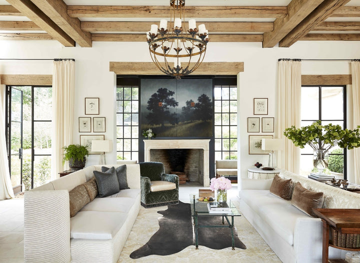 Dark Grey X-Large Brazilian Cowhide Rug 7'6"H x 6'2"W #B15605 by Hudson Hides