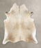 Taupe X-Large Brazilian Cowhide Rug 7'0