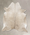 Taupe X-Large Brazilian Cowhide Rug 7'1