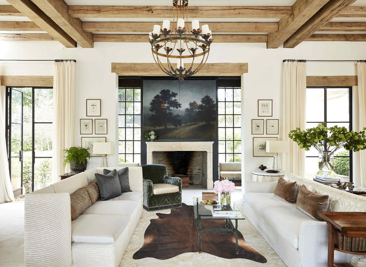Dark Brindle XX-Large Brazilian Cowhide Rug 7'9"H x 6'7"W #B15645 by Hudson Hides