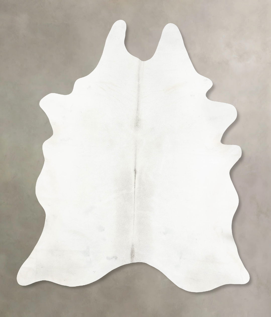 Light Grey XX-Large Brazilian Cowhide Rug 8'7"H x 6'8"W #B15648 by Hud