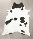 Black and White X-Large Brazilian Cowhide Rug 7'3"H x 6'0"W #B15693 by Hudson Hides