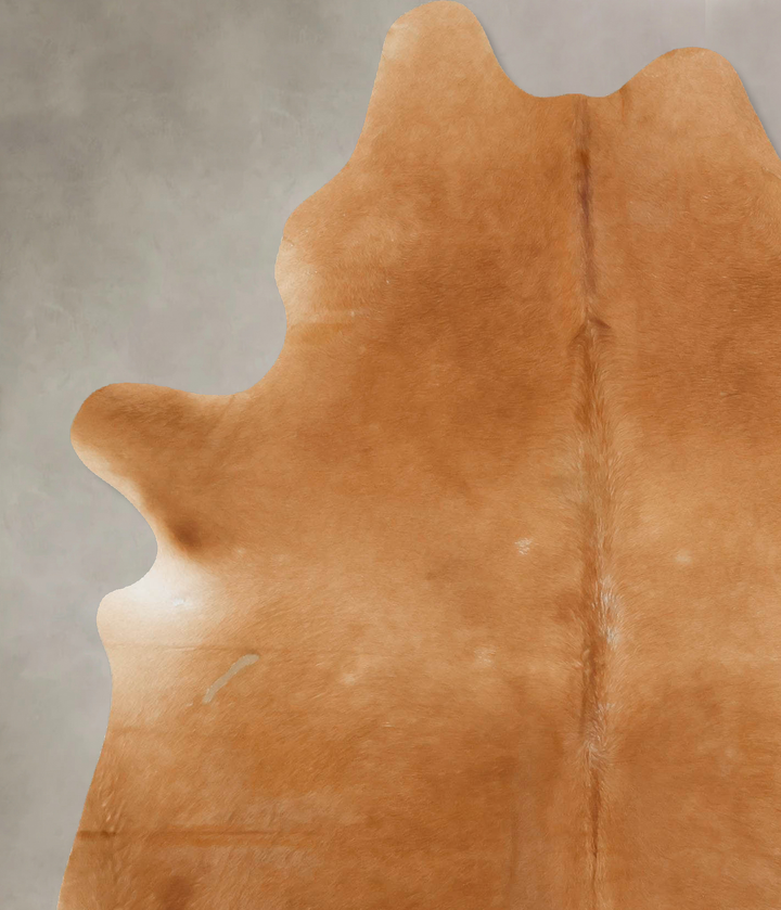 Beige X-Large Brazilian Cowhide Rug 7'6"H x 5'7"W #B15721 by Hudson Hides