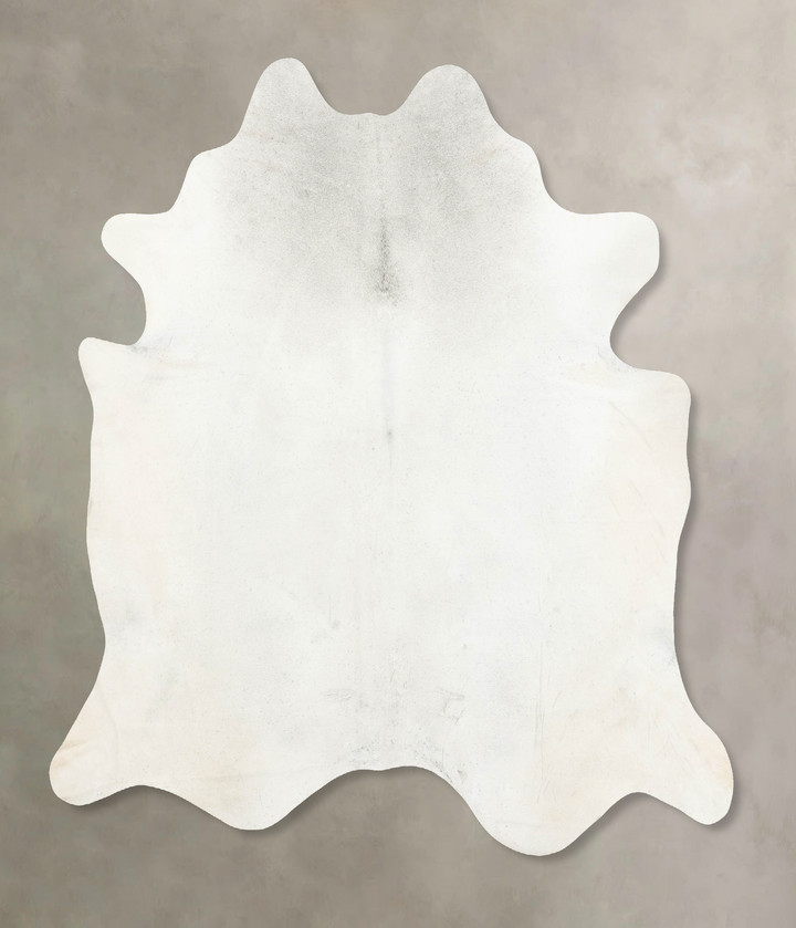 Light Grey XX-Large Brazilian Cowhide Rug 7'9"H x 7'0"W #B15729 by Hudson Hides