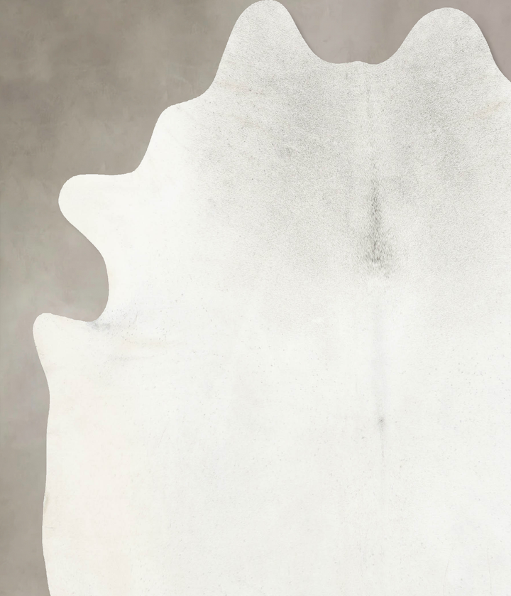 Light Grey XX-Large Brazilian Cowhide Rug 7'9"H x 7'0"W #B15729 by Hudson Hides