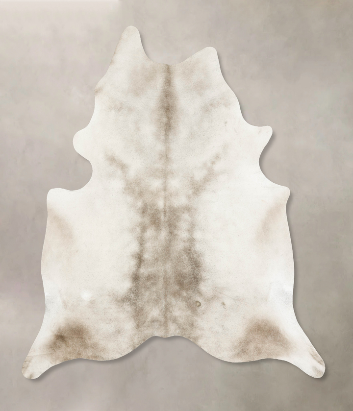 Taupe XX-Large Brazilian Cowhide Rug 7'6"H x 6'10"W #B15731 by Hudson Hides