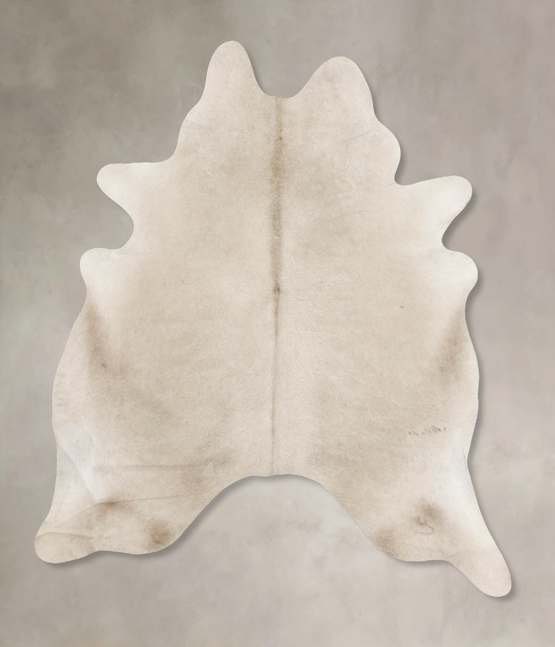 Taupe X-Large Brazilian Cowhide Rug 7'5"H x 6'2"W #B15763 by Hudson Hi