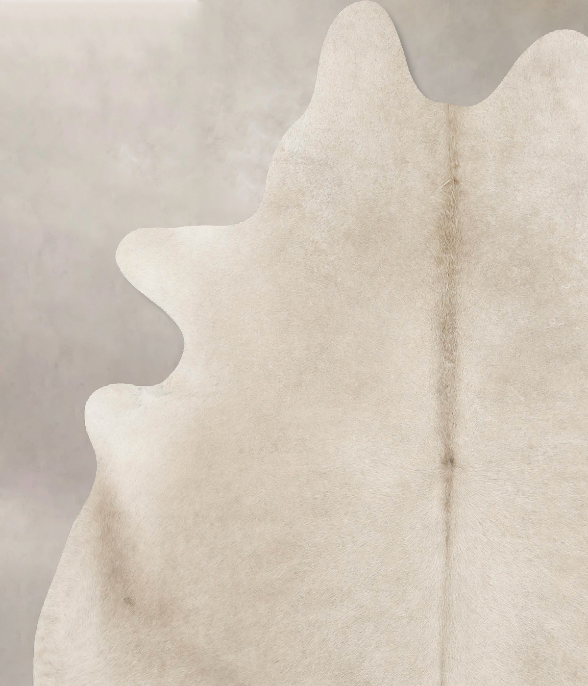Taupe X-Large Brazilian Cowhide Rug 7'5"H x 6'2"W #B15763 by Hudson Hides