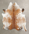 Salt and Pepper Brown XX-Large Brazilian Cowhide Rug 8'0