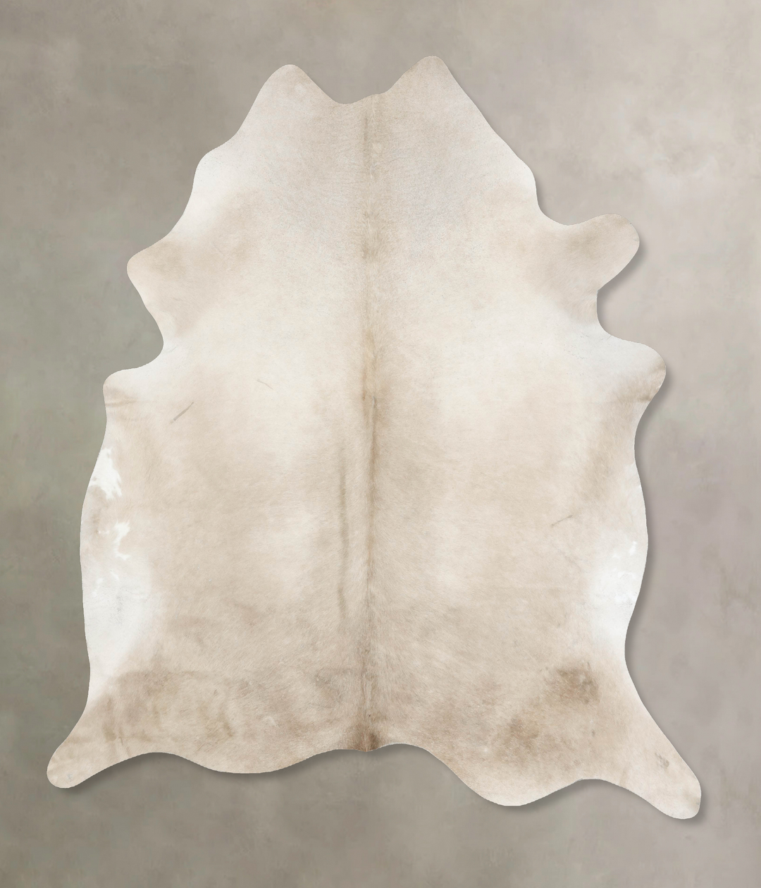 Taupe XX-Large Brazilian Cowhide Rug 7'11"H x 7'3"W #B15770 by Hudson 