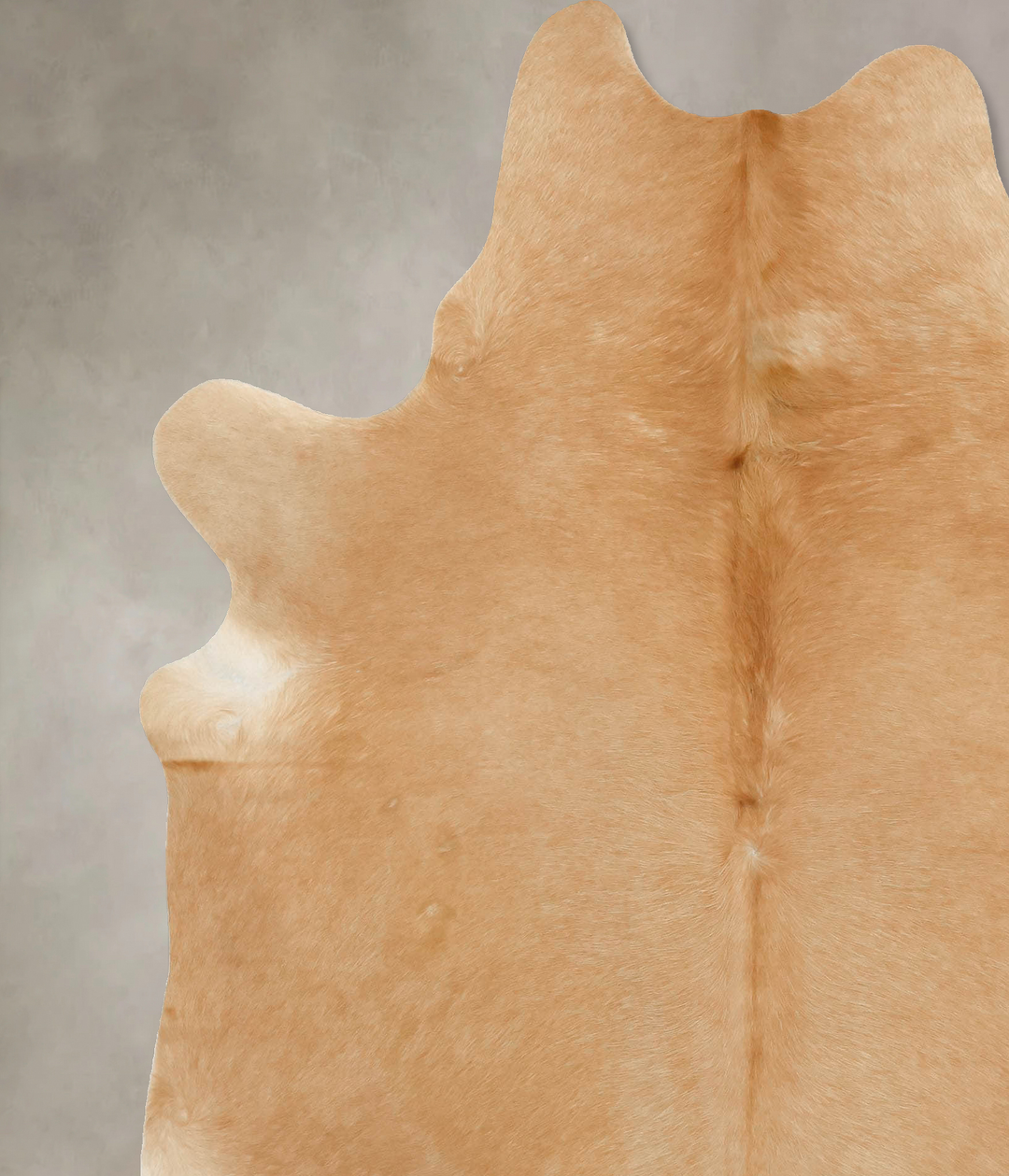 Beige XX-Large Brazilian Cowhide Rug 8'0"H x 6'5"W #B15775 by Hudson H
