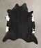 Black and White XX-Large Brazilian Cowhide Rug 7'9
