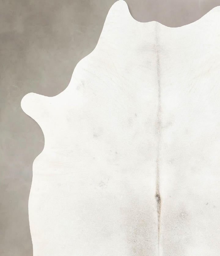 Light Grey XX-Large Brazilian Cowhide Rug 8'0"H x 6'7"W #B15792 by Hudson Hides