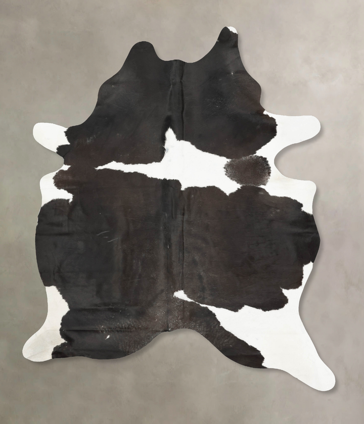 Black and White XX-Large Brazilian Cowhide Rug 8'7"H x 6'5"W #B15801 by Hudson Hides