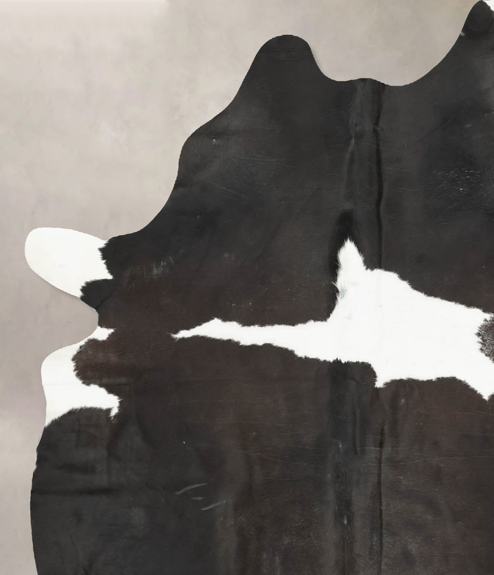 Black and White XX-Large Brazilian Cowhide Rug 8'7"H x 6'5"W #B15801 by Hudson Hides