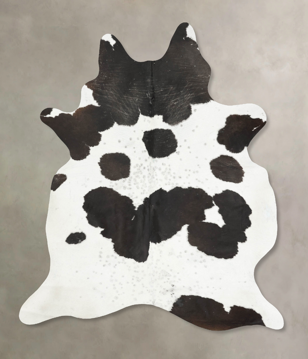Black and White XX-Large Brazilian Cowhide Rug 8'5"H x 6'4"W #B15812 b
