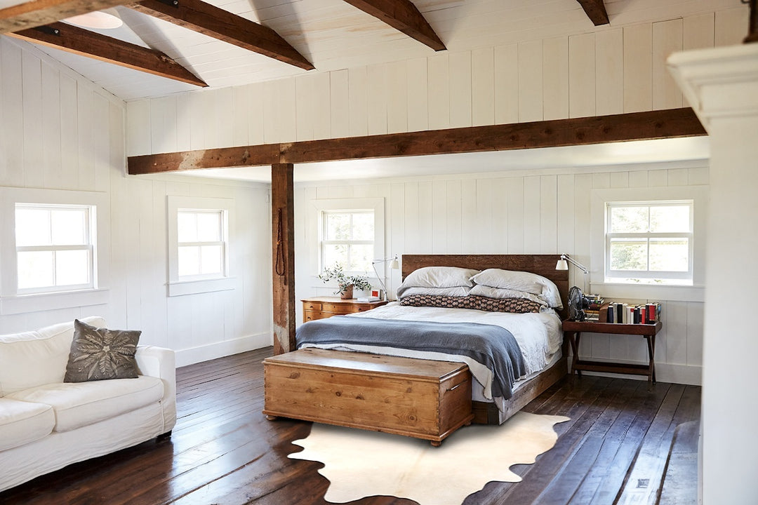 Palomino X-Large Brazilian Cowhide Rug 7'2"H x 5'11"W #B15846 by Hudso