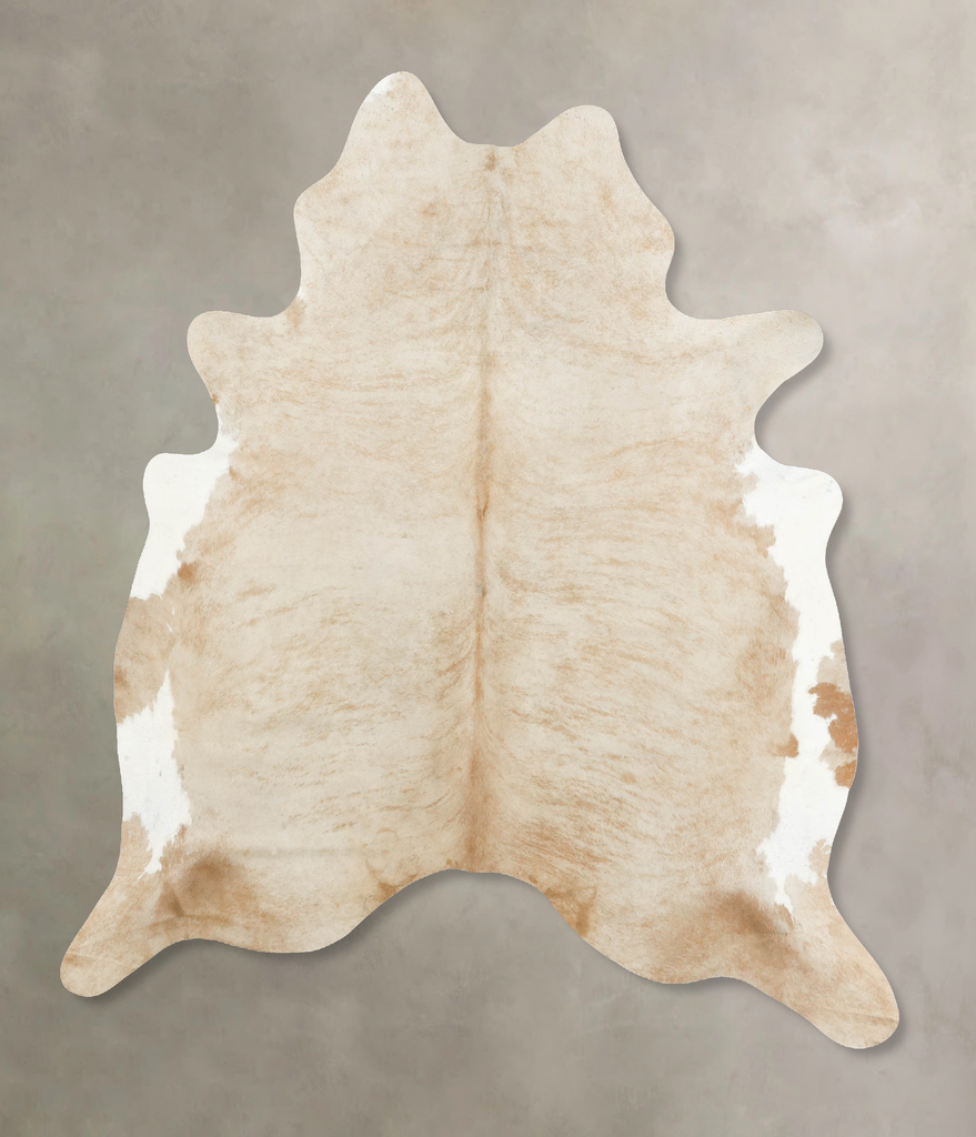 Palomino X-Large Brazilian Cowhide Rug 7'8"H x 6'3"W #B15847 by Hudson Hides