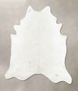 Light Grey XX-Large Brazilian Cowhide Rug 8'0"H x 7'6"W #B15863 by Hudson Hides