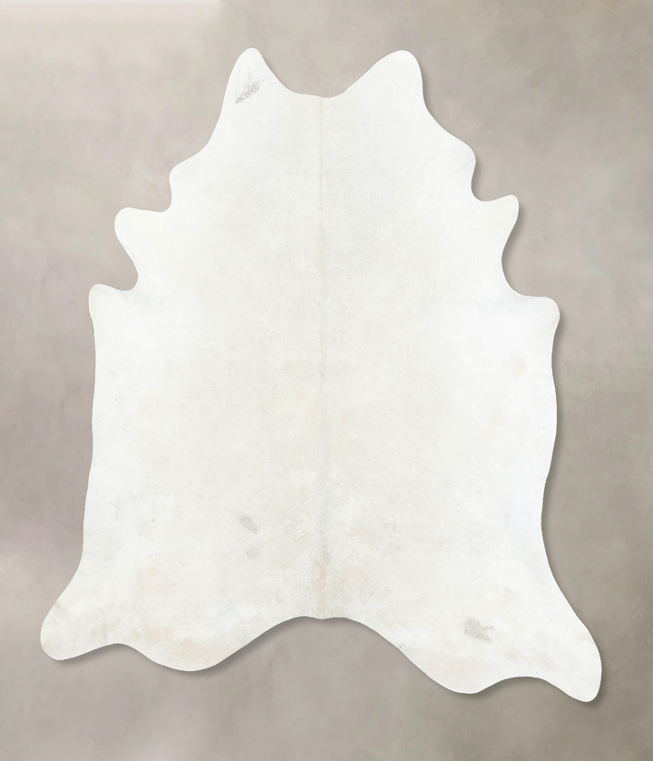 Light Grey XX-Large Brazilian Cowhide Rug 8'0"H x 7'6"W #B15863 by Hudson Hides