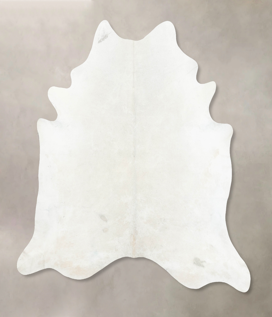 Light Grey XX-Large Brazilian Cowhide Rug 8'0"H x 7'6"W #B15863 by Hudson Hides