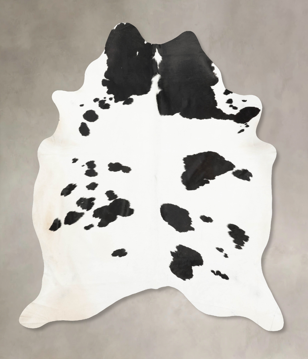 Black and White XX-Large Brazilian Cowhide Rug 8'4"H x 6'11"W #B15882 