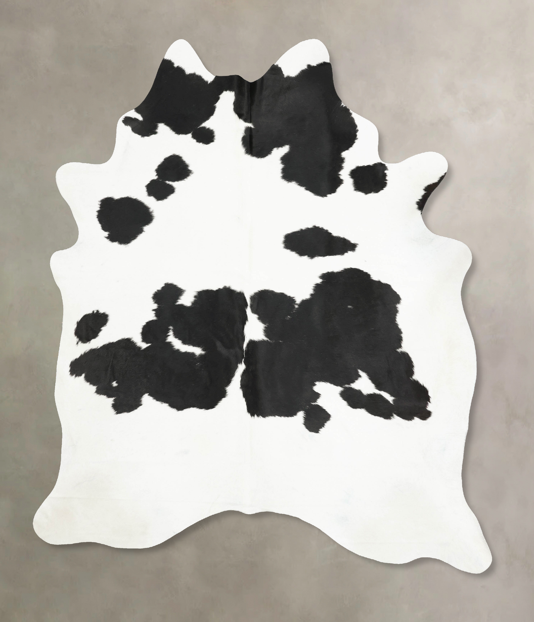 Black and White XX-Large Brazilian Cowhide Rug 8'9"H x 6'8"W #B15915 b