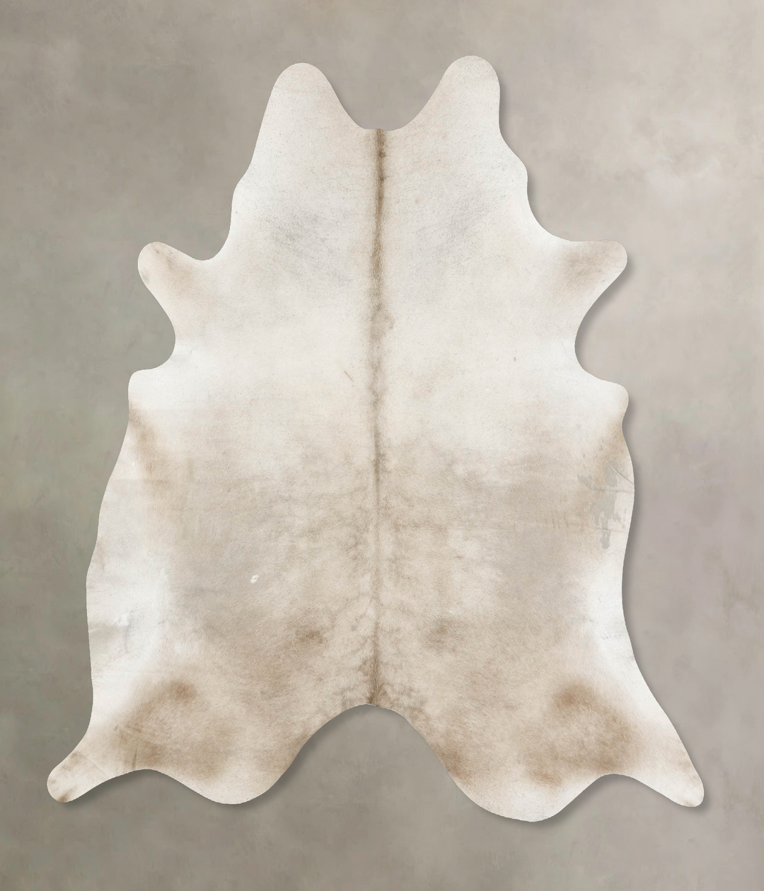 Champagne XX-Large Brazilian Cowhide Rug 7'9"H x 6'9"W #B15932 by Huds