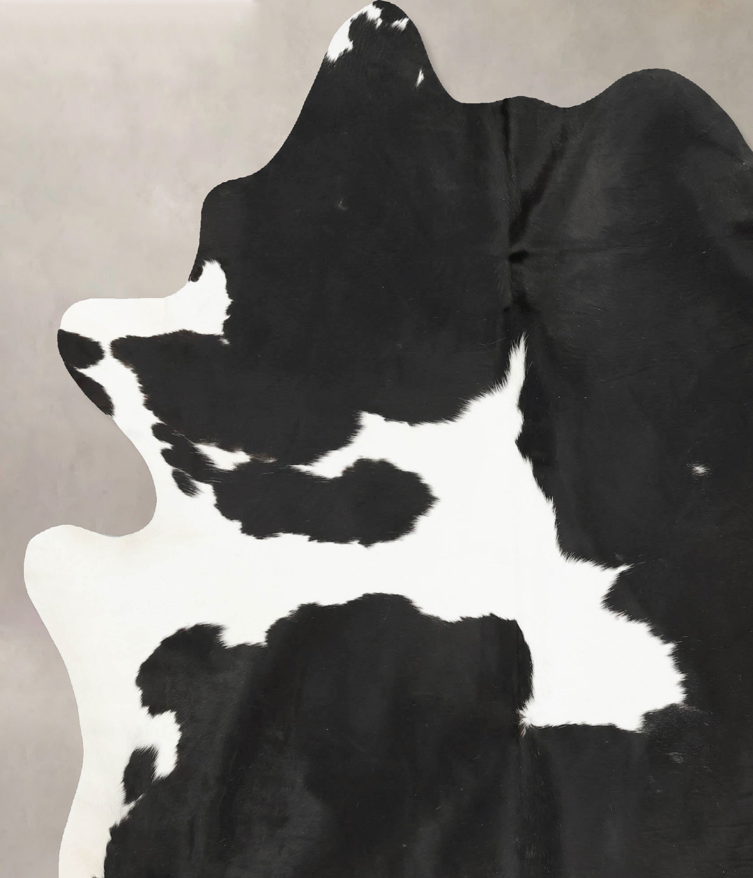 Black and White XX-Large Brazilian Cowhide Rug 8'5"H x 6'7"W #B15937 b