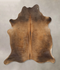 Chocolate X-Large Brazilian Cowhide Rug 6'11