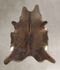 Chocolate X-Large Brazilian Cowhide Rug 7'4