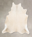Palomino X-Large Brazilian Cowhide Rug 7'1"H x 6'7"W #B15953 by Hudson Hides