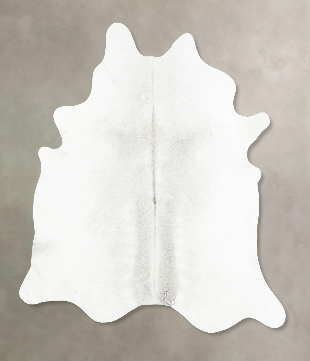 Light Grey X-Large Brazilian Cowhide Rug 7'5"H x 6'4"W #B15956 by Huds