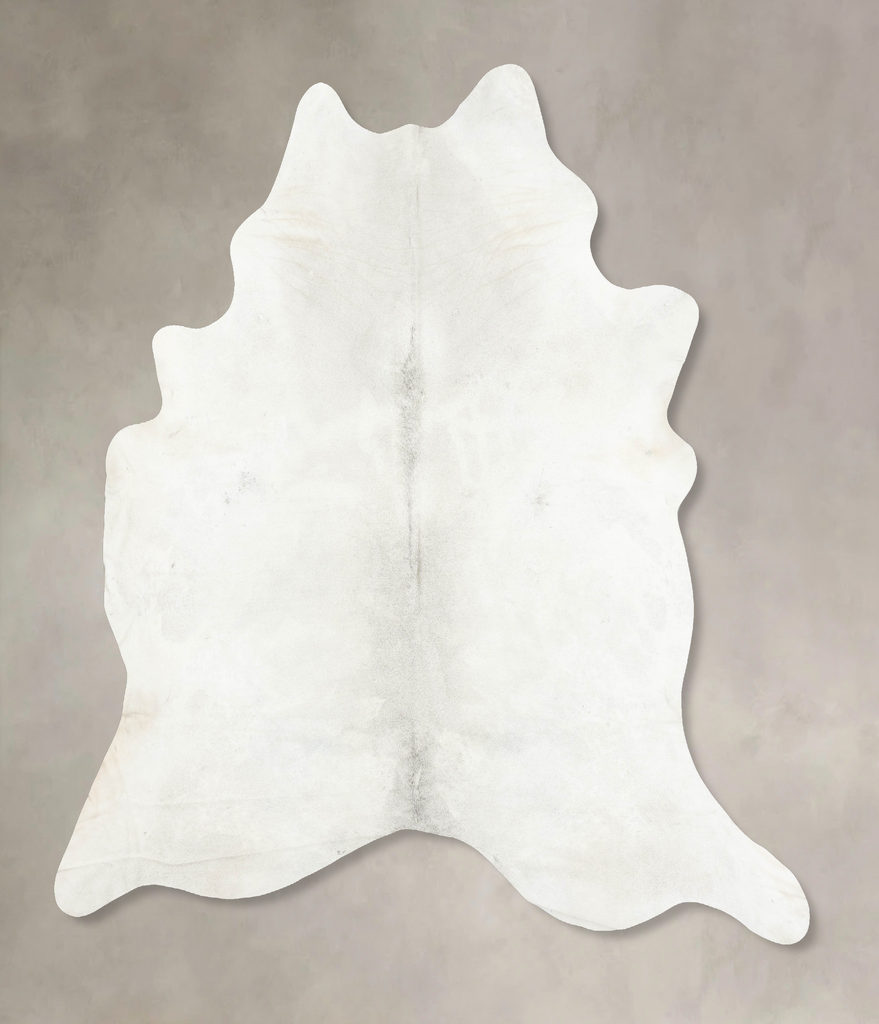 Light Grey XX-Large Brazilian Cowhide Rug 9'0"H x 7'10"W #B15959 by Hudson Hides