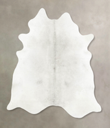 Light Grey XX-Large Brazilian Cowhide Rug 8'0"H x 6'10"W #B15961 by Hudson Hides