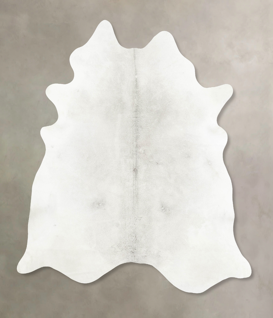 Light Grey XX-Large Brazilian Cowhide Rug 8'0"H x 6'10"W #B15961 by Hudson Hides