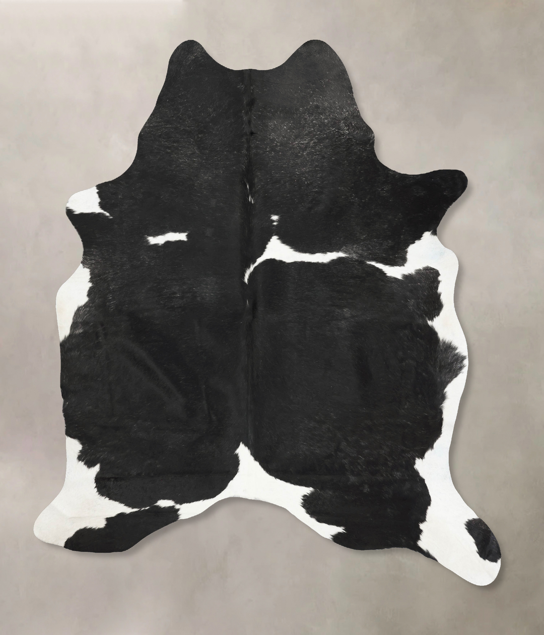Black and White XX-Large Brazilian Cowhide Rug 8'4"H x 6'9"W #B15964 b