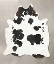 Black and White XX-Large Brazilian Cowhide Rug 7'11"H x 6'4"W #B15971 by Hudson Hides