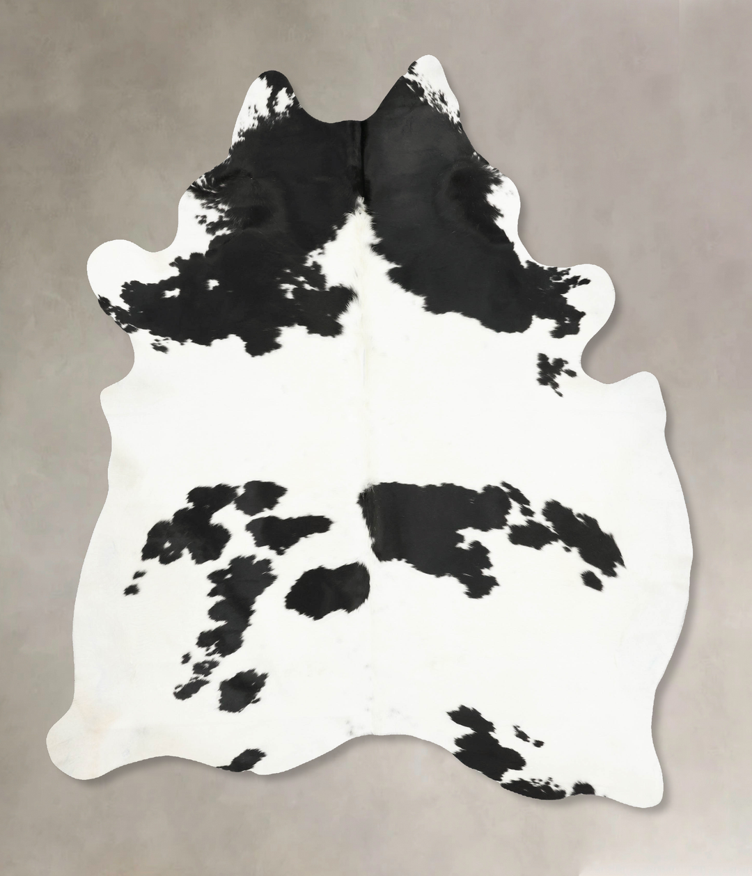 Black and White XX-Large Brazilian Cowhide Rug 8'4"H x 6'6"W #B15976 b