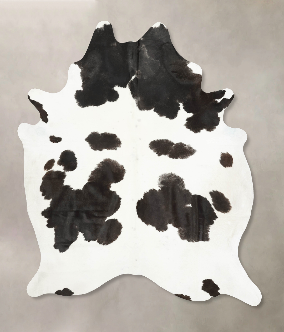Black and White XX-Large Brazilian Cowhide Rug 8'4"H x 6'8"W #B16003 b
