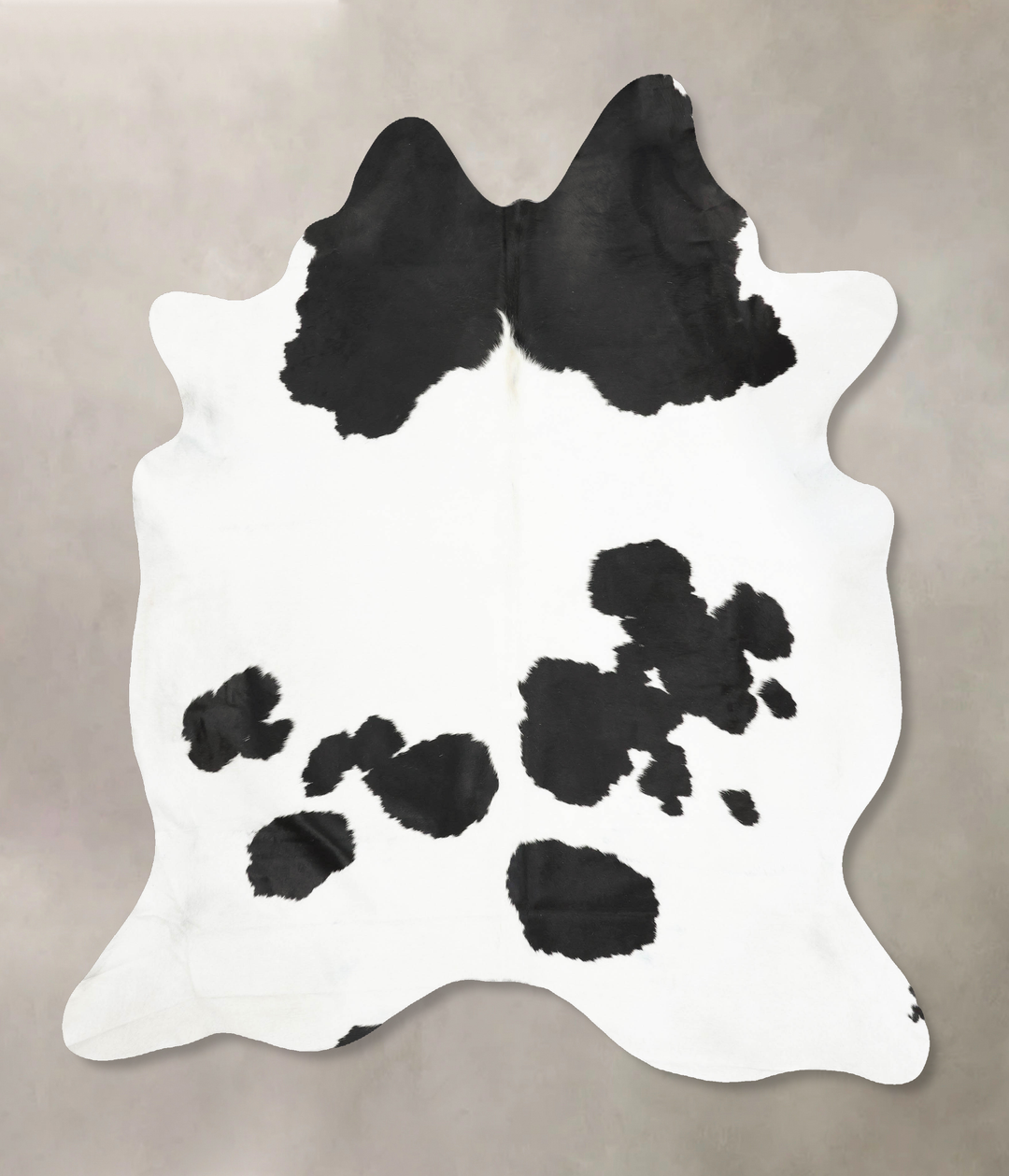 Black and White XX-Large Brazilian Cowhide Rug 8'6"H x 7'3"W #B16017 b