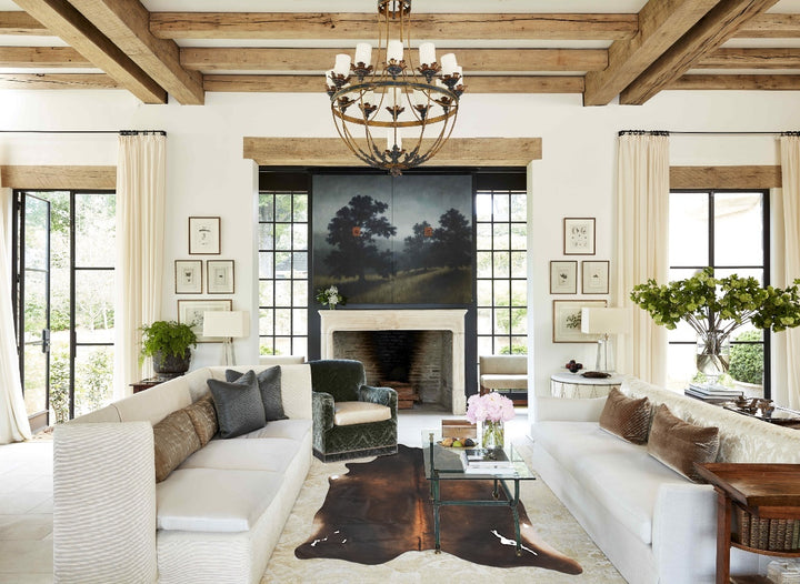 Chocolate X-Large Brazilian Cowhide Rug 7'4"H x 6'2"W #B16036 by Hudson Hides