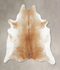Light Caramel XX-Large Brazilian Cowhide Rug 8'0