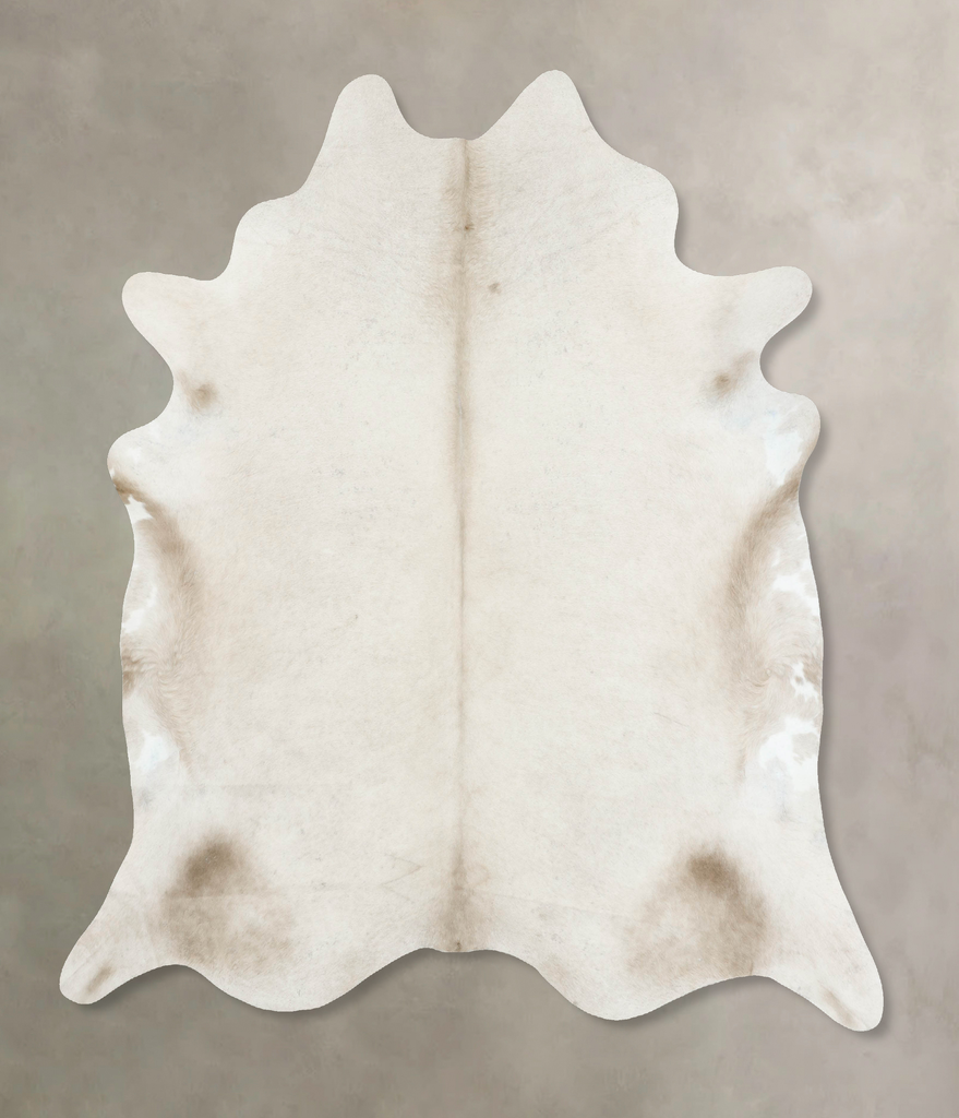 Champagne XX-Large Brazilian Cowhide Rug 7'9"H x 7'3"W #B16046 by Hudson Hides