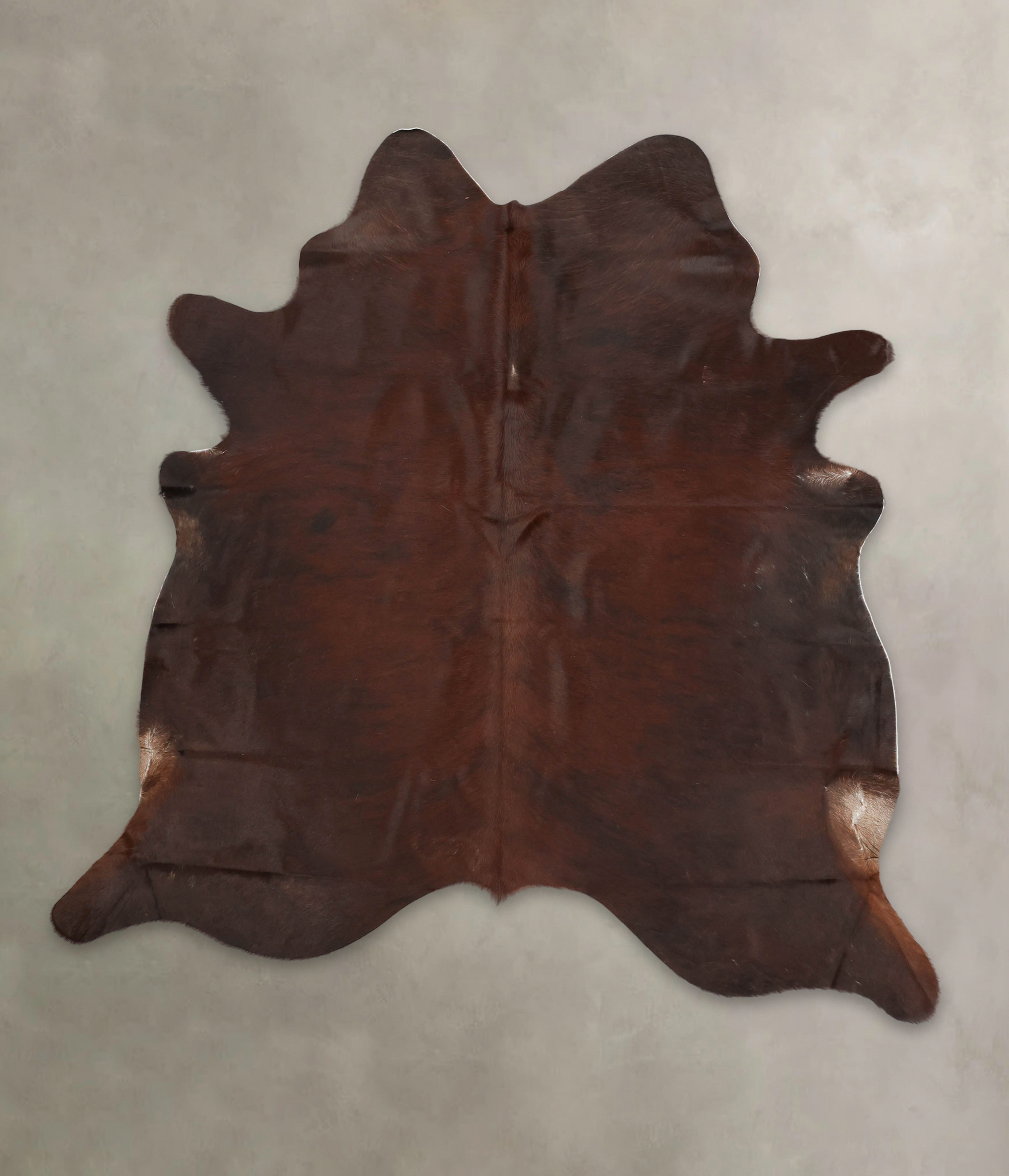 Chocolate Cowhide Rug #B1606