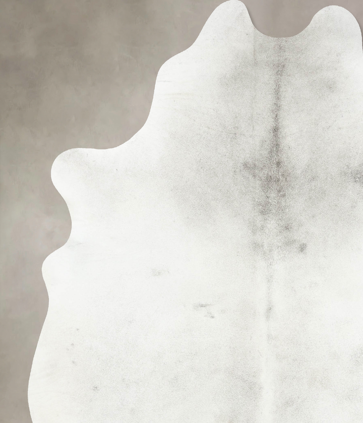 Light Grey XX-Large Brazilian Cowhide Rug 8'10"H x 7'0"W #B16123 by Hudson Hides