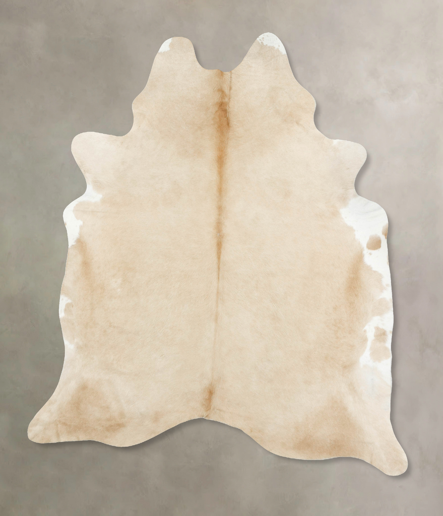 Palomino XX-Large Brazilian Cowhide Rug 8'10"H x 7'1"W #B16125 by Hudson Hides