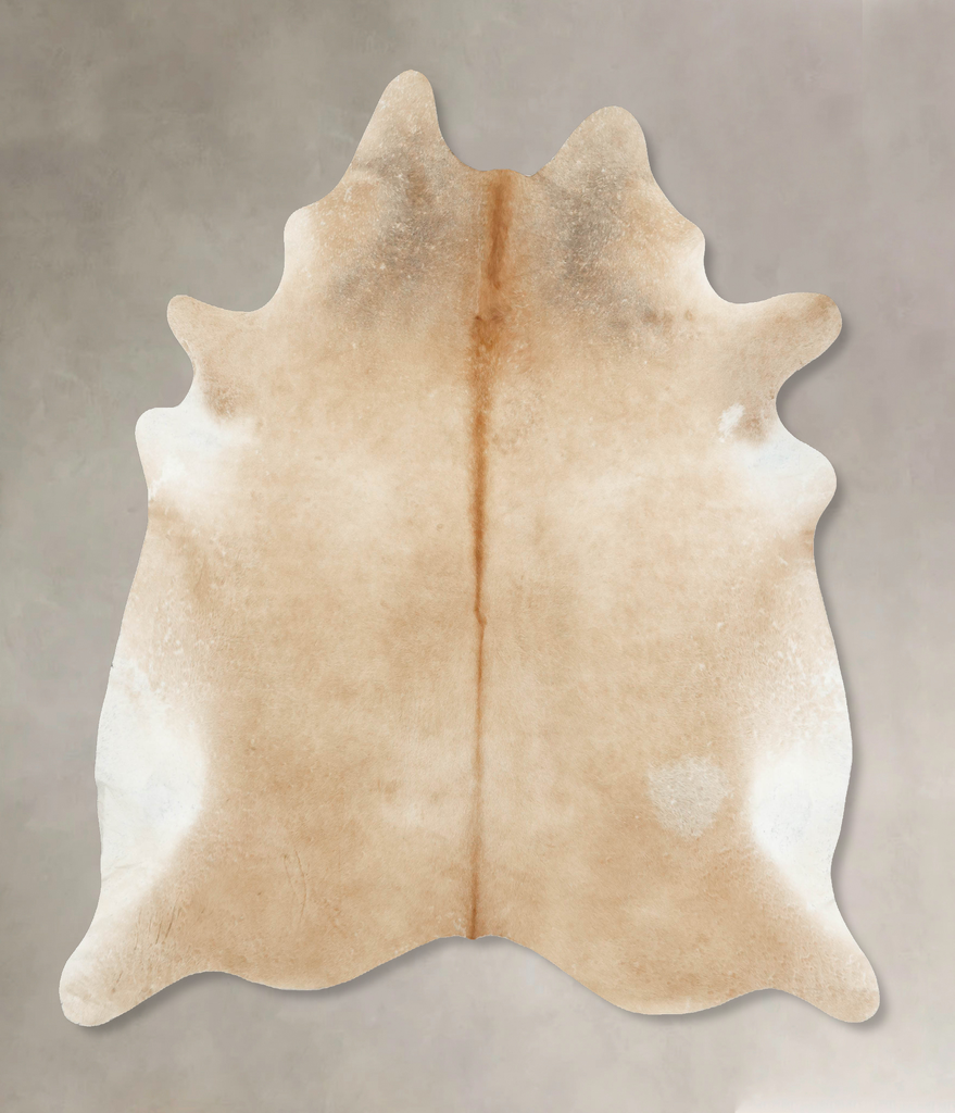 Palomino XX-Large Brazilian Cowhide Rug 7'11"H x 7'2"W #B16129 by Hudson Hides