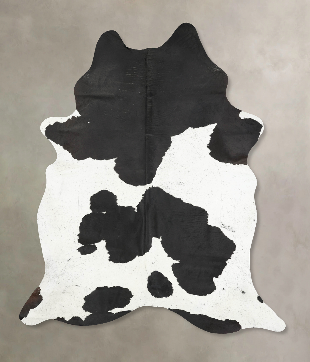 Black and White XX-Large Brazilian Cowhide Rug 8'6"H x 6'4"W #B16179 b