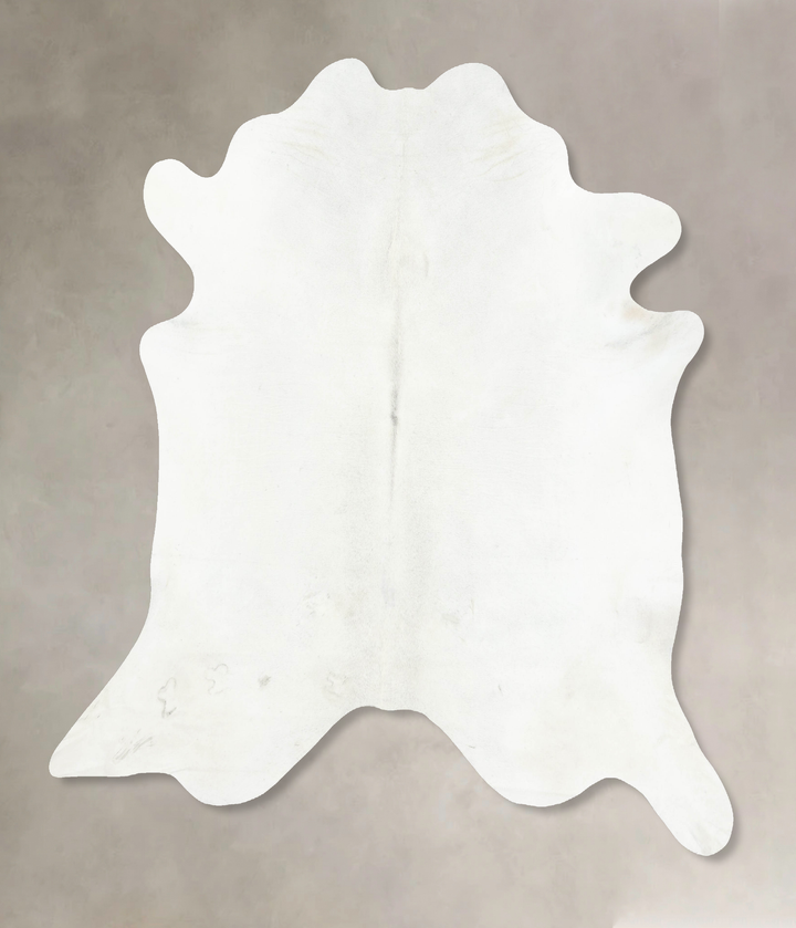 Light Grey XX-Large Brazilian Cowhide Rug 7'7"H x 7'4"W #B16199 by Hudson Hides